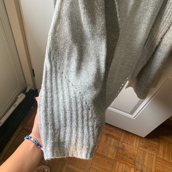 Charolette Russe long grey cardigan/sweater - Picture 6 of 7